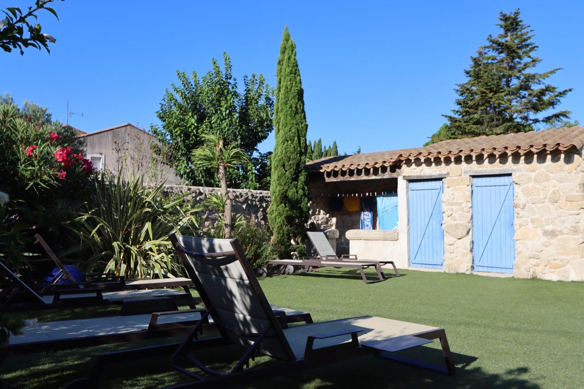Bed and Breakfast Aux Pots Bleus Nissan-lez-Enserune Exteriér fotografie